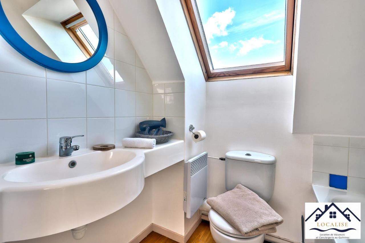Localise Au Guilvinec - A22 - Belle Vue Sur La Mer, La Piscine Et Le Jardin - Tout A Pied, Plages, Port, Centre, Commerces, Marche - Wifi Inclus - Animaux Bienvenus - Linge De Lit Inclus Dış mekan fotoğraf
