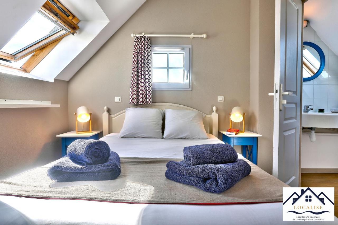 Localise Au Guilvinec - A22 - Belle Vue Sur La Mer, La Piscine Et Le Jardin - Tout A Pied, Plages, Port, Centre, Commerces, Marche - Wifi Inclus - Animaux Bienvenus - Linge De Lit Inclus Dış mekan fotoğraf