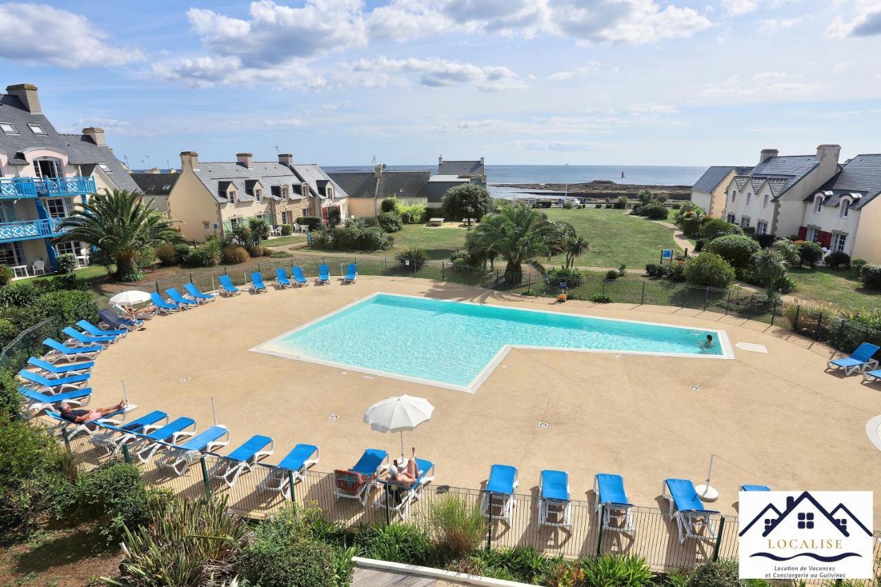 Localise Au Guilvinec - A22 - Belle Vue Sur La Mer, La Piscine Et Le Jardin - Tout A Pied, Plages, Port, Centre, Commerces, Marche - Wifi Inclus - Animaux Bienvenus - Linge De Lit Inclus Dış mekan fotoğraf